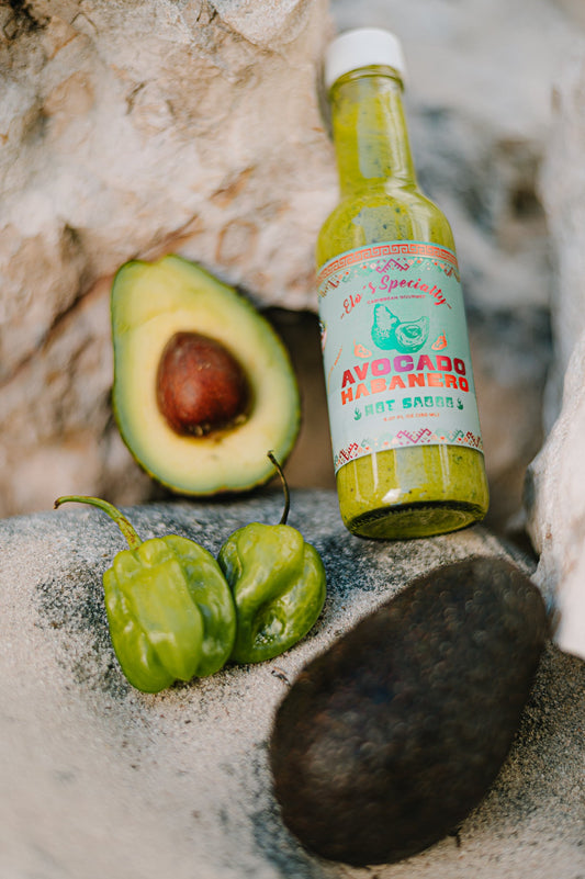 Kai Caribbean Market Avocado Habanero Hot Sauce