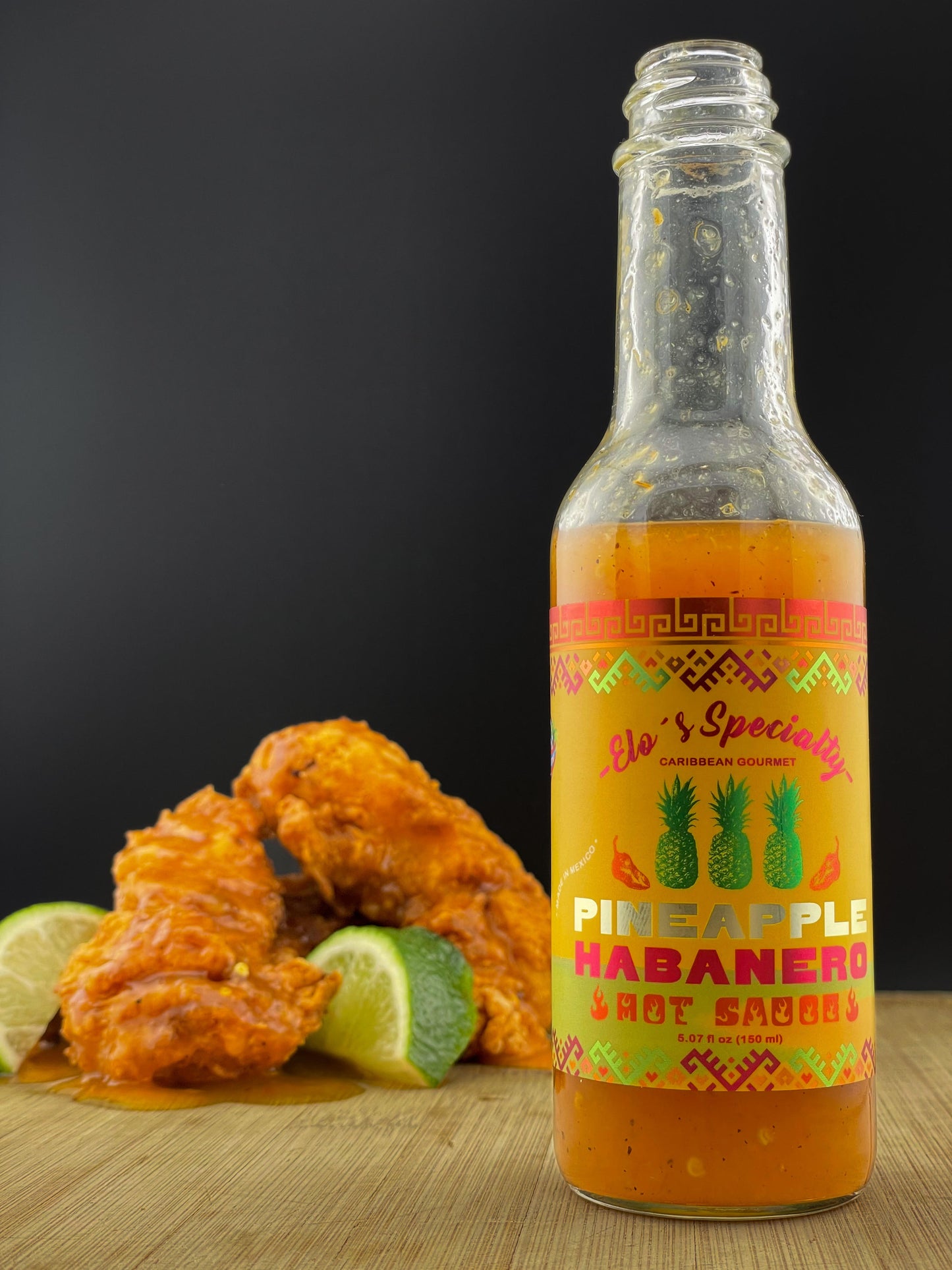Piña con habanero